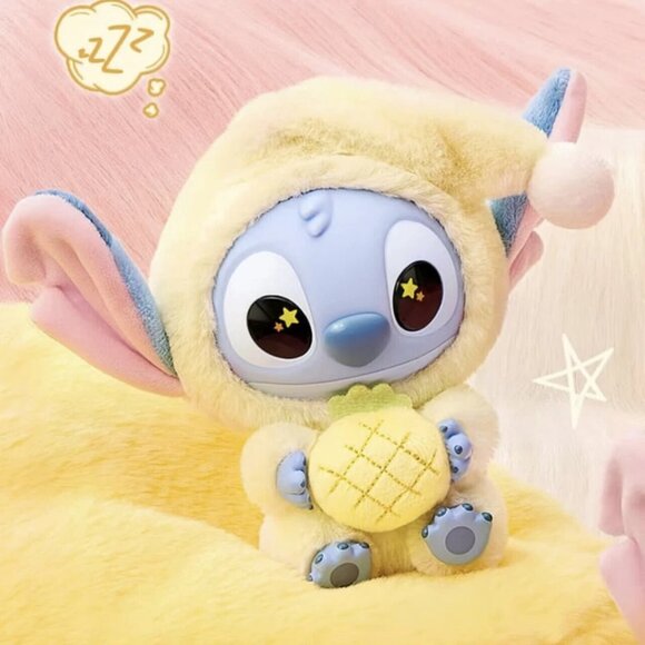 Miniso Stitch Eat Something Before You Sleep Plush CONFIRMED SOUR PINEAPPLE - Picture 1 of 2